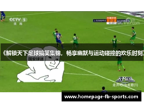 《解锁天下足球搞笑集锦，畅享幽默与运动碰撞的欢乐时刻》